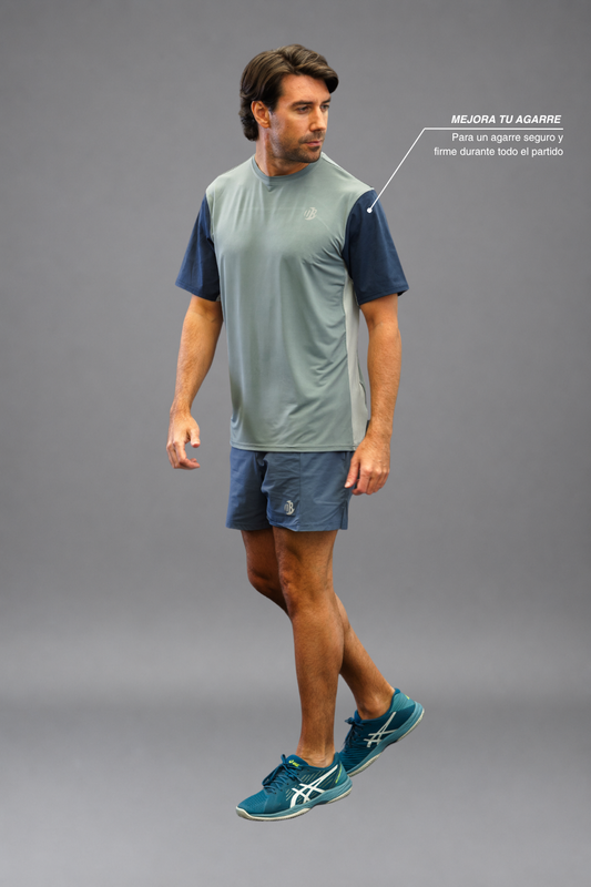 Remera Dryplay Clásica Azul