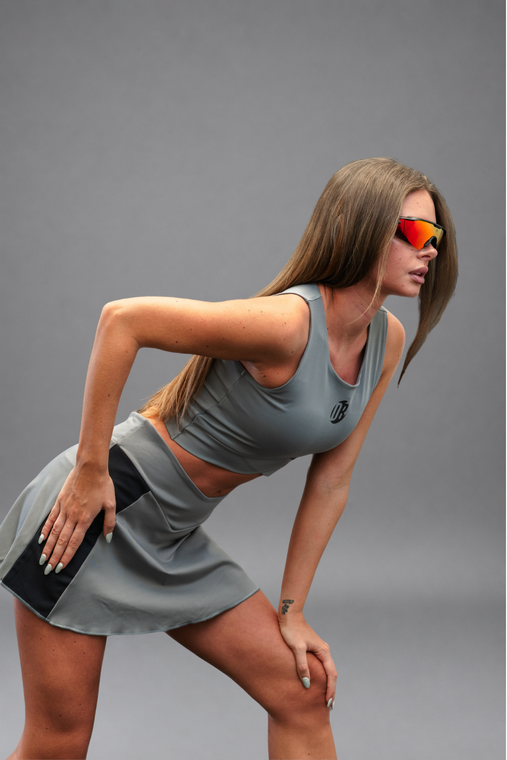 Falda Prodry Advance Mujer Stone
