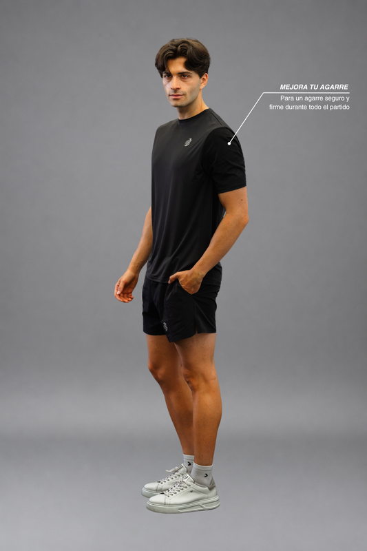 Remera Dryplay Clásica Negro