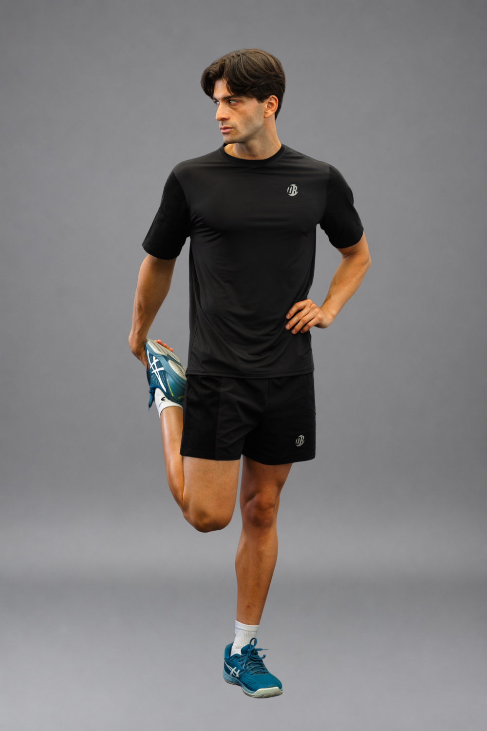 Remera Dryplay Clásica Negro
