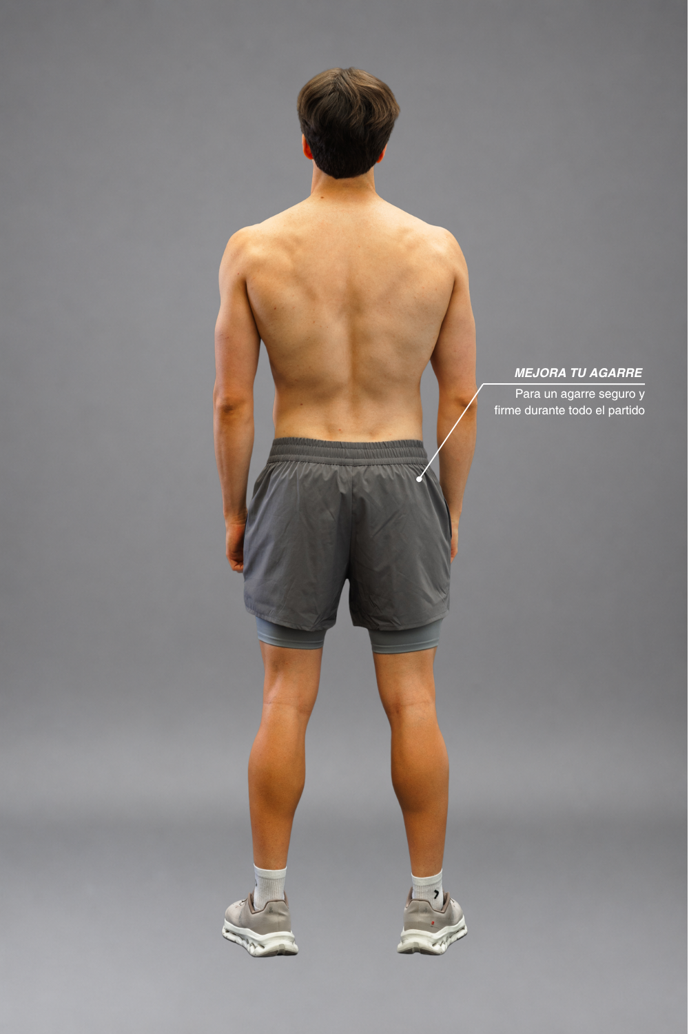 Short Quickdry Advance Zurdo Stone