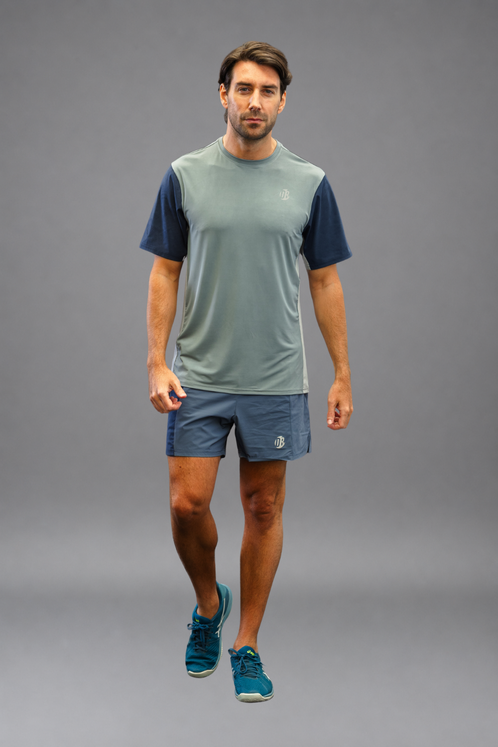 Remera Dryplay Clásica Azul