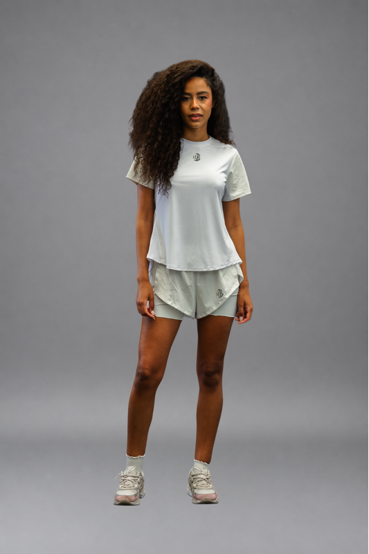 Remera Dryplay Clásica Mujer Blanco