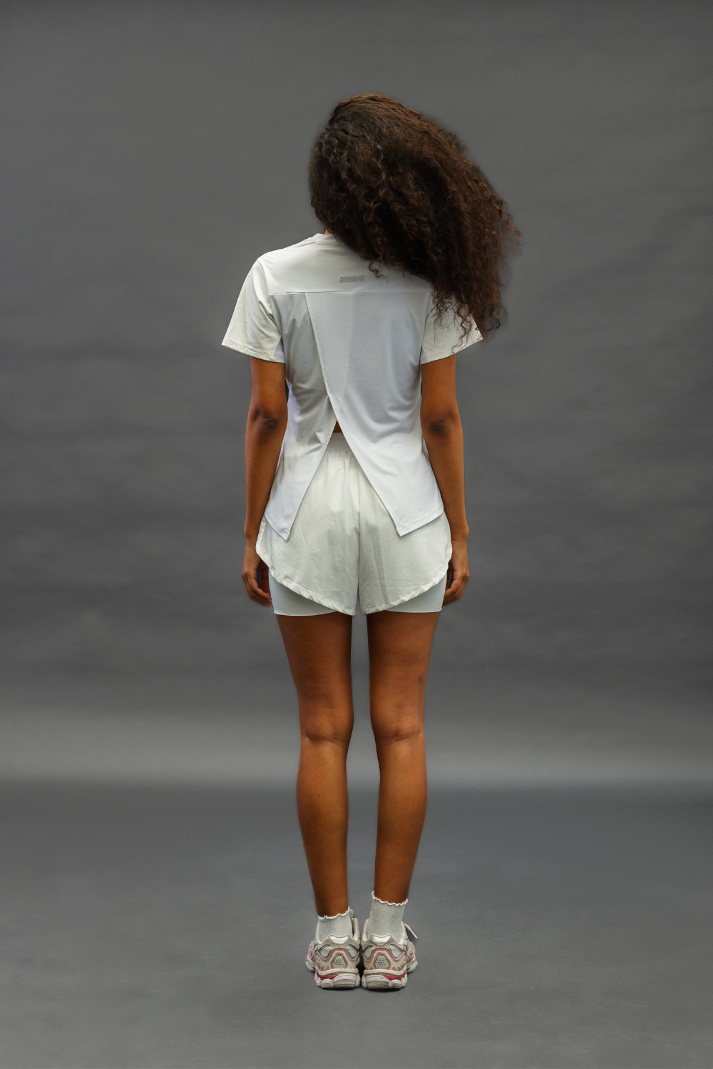 Remera Dryplay Clásica Mujer Blanco