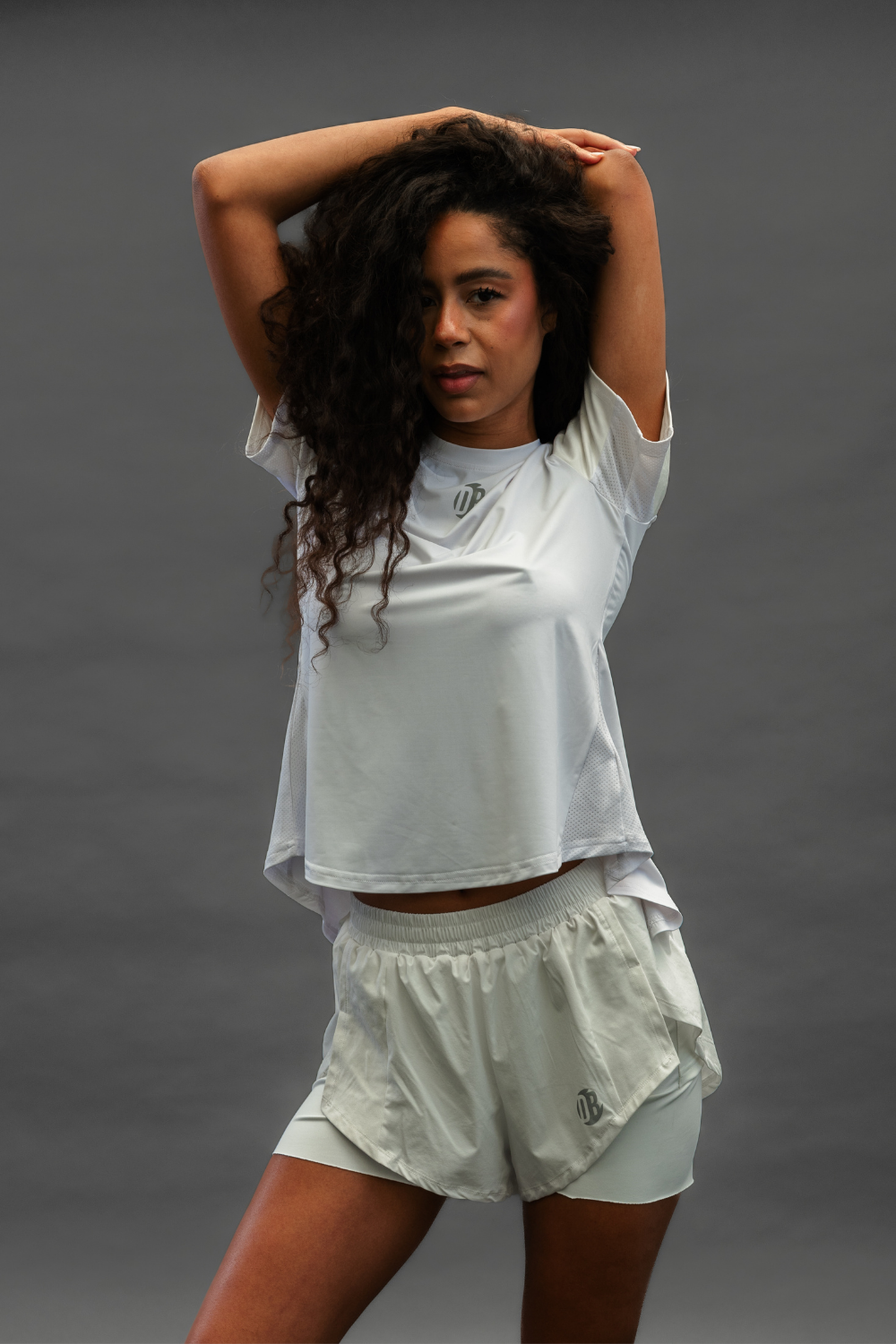 Remera Dryplay Clásica Mujer Blanco