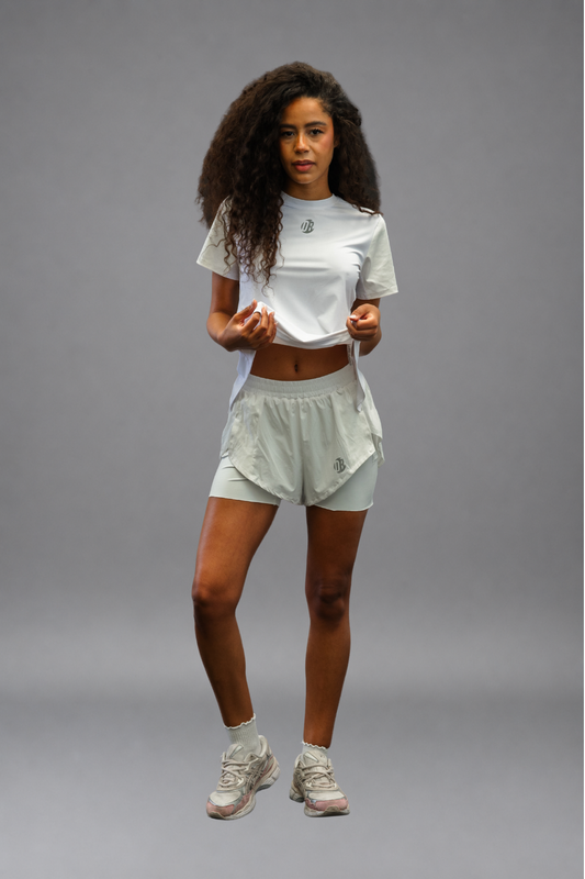 Short Dryquick Clásico Mujer Blanco