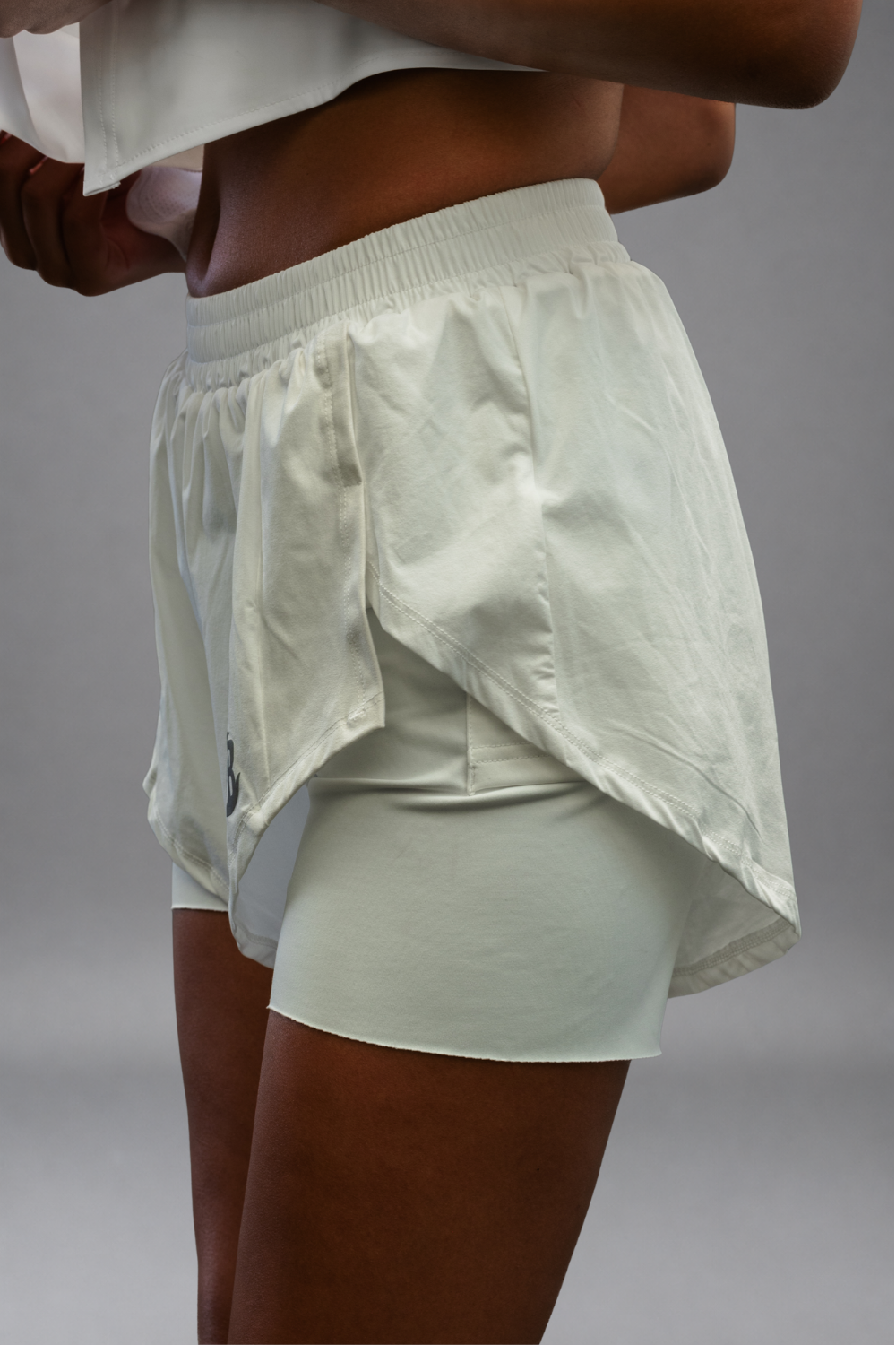 Short Dryquick Clásico Mujer Blanco