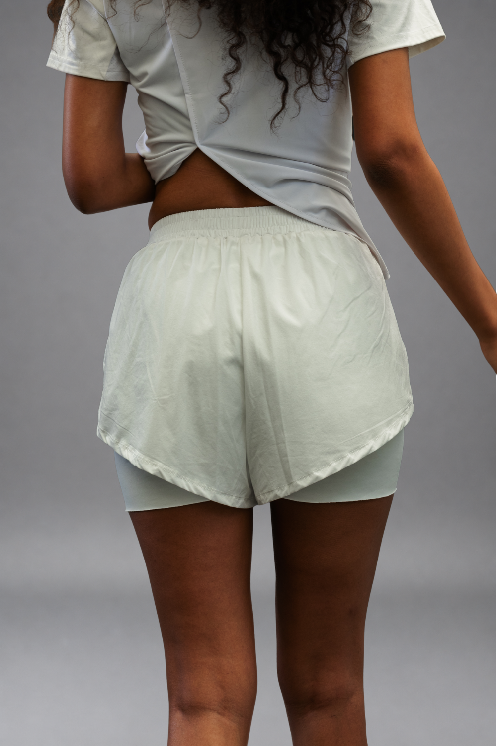 Short Dryquick Clásico Mujer Blanco