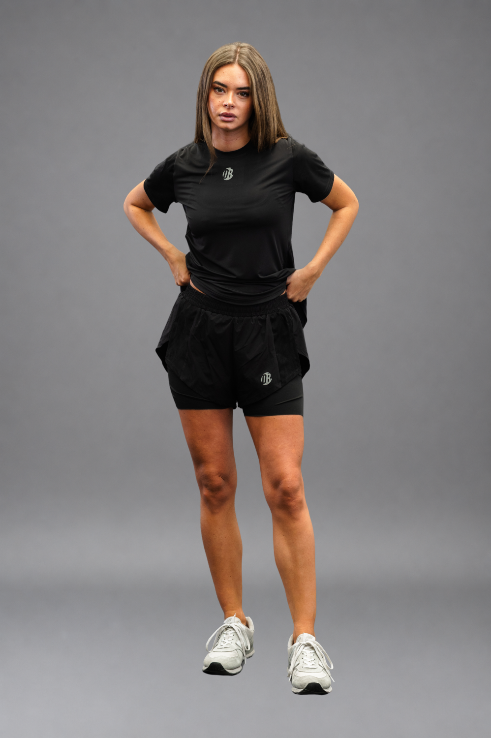 Short Dryquick Clásico Mujer Negro