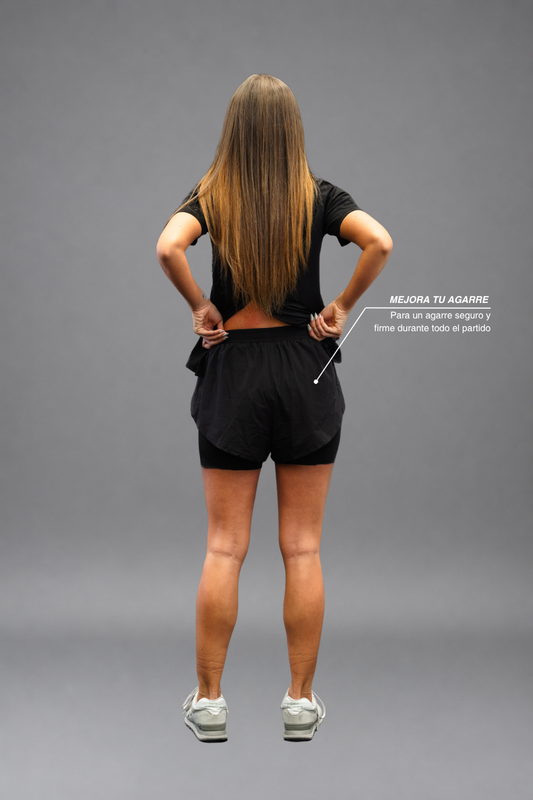 Short Dryquick Clásico Mujer Negro