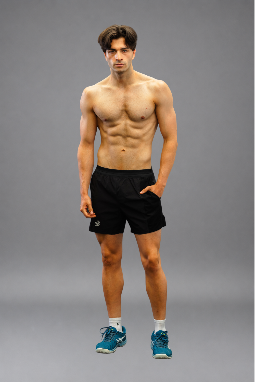 Short Quickdry Clásico Zurdo Negro
