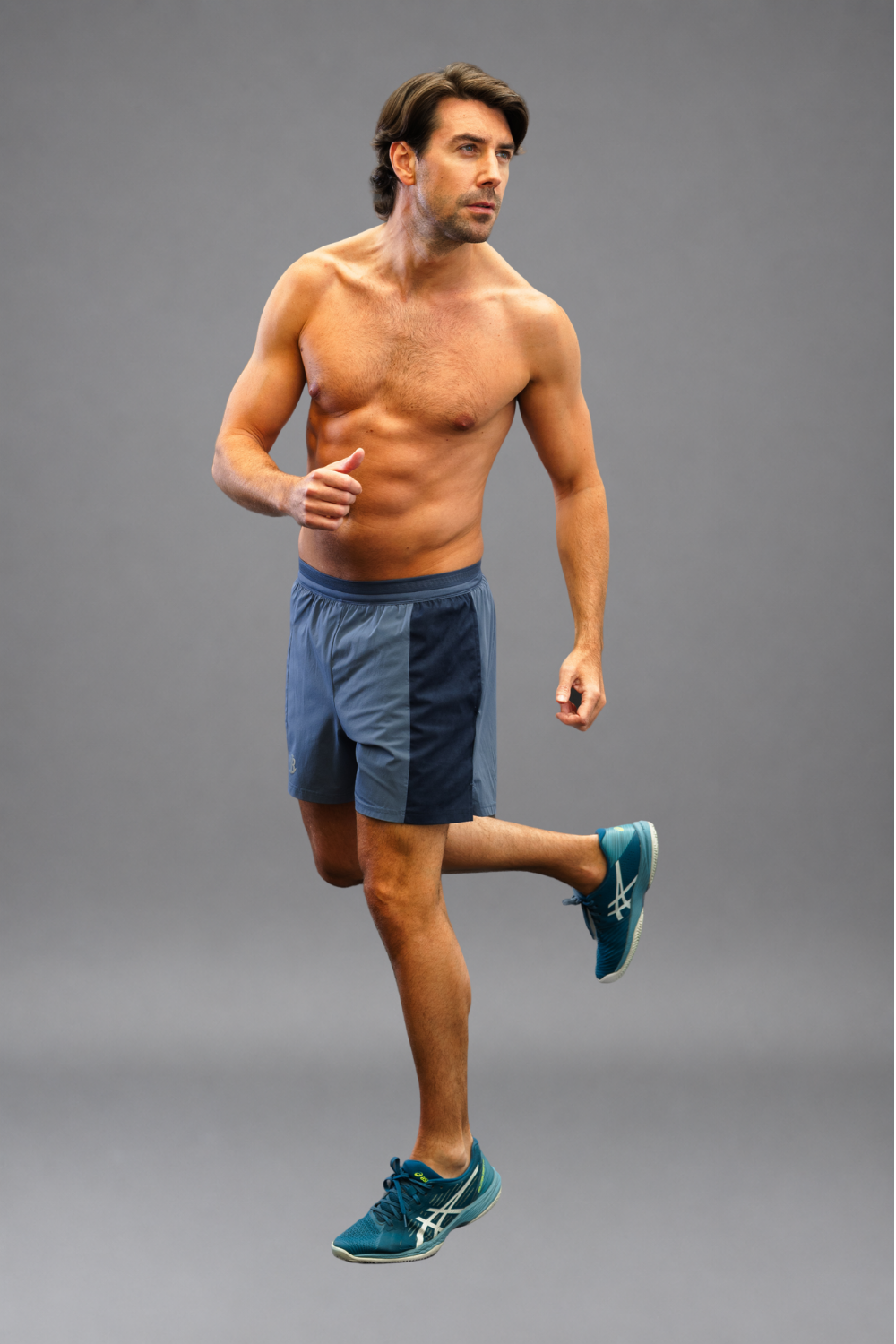 Short Quickdry Clásico Zurdo Azul