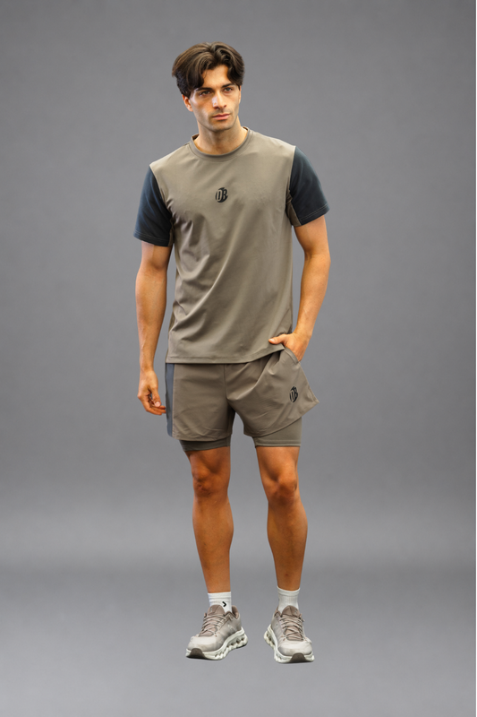 Remera Dryplay Advance Coffee
