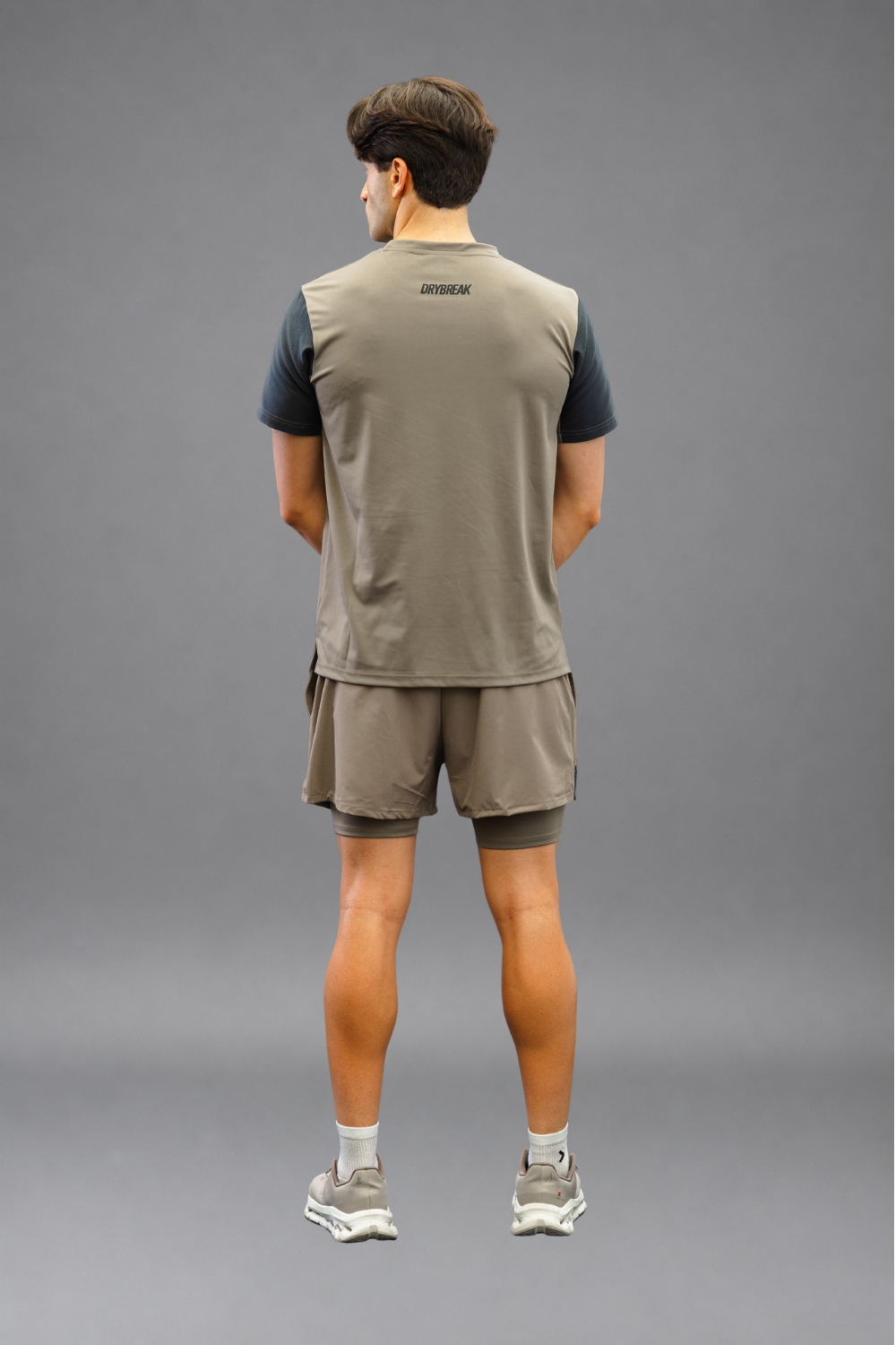 Remera Dryplay Advance Coffee