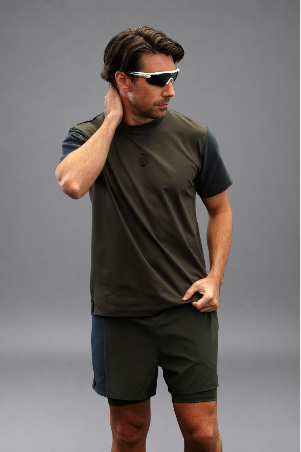 Remera Dryplay Advance Olive