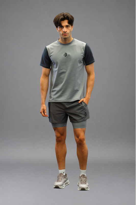 Remera Dryplay Advance Stone